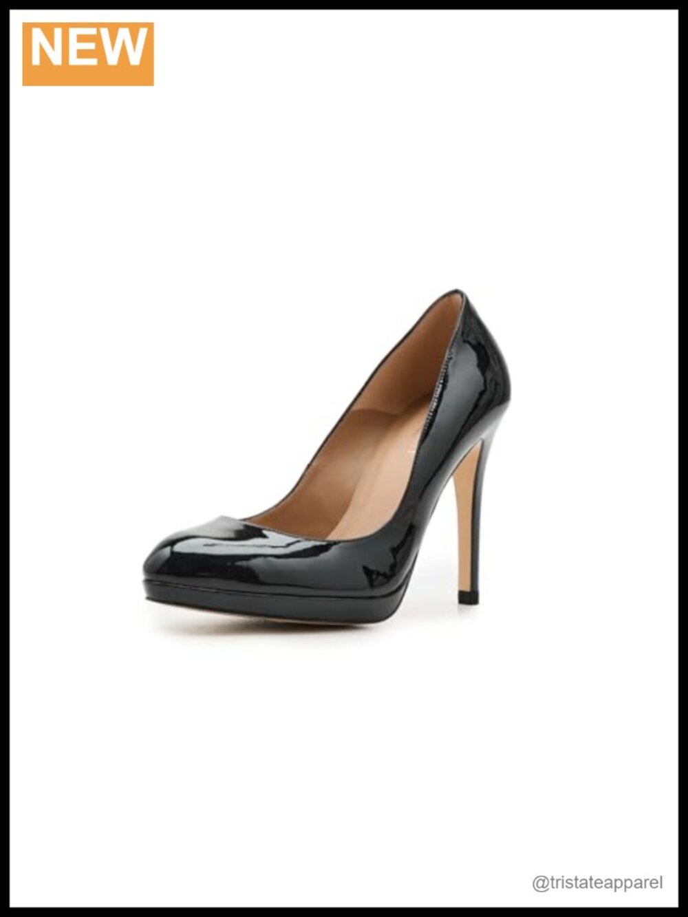 Patent Leather Platform Court Pumps